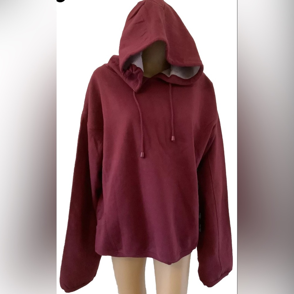 Fleece Hoodie Sweatshirt women’s Sz XL Renegade Club Streetwear